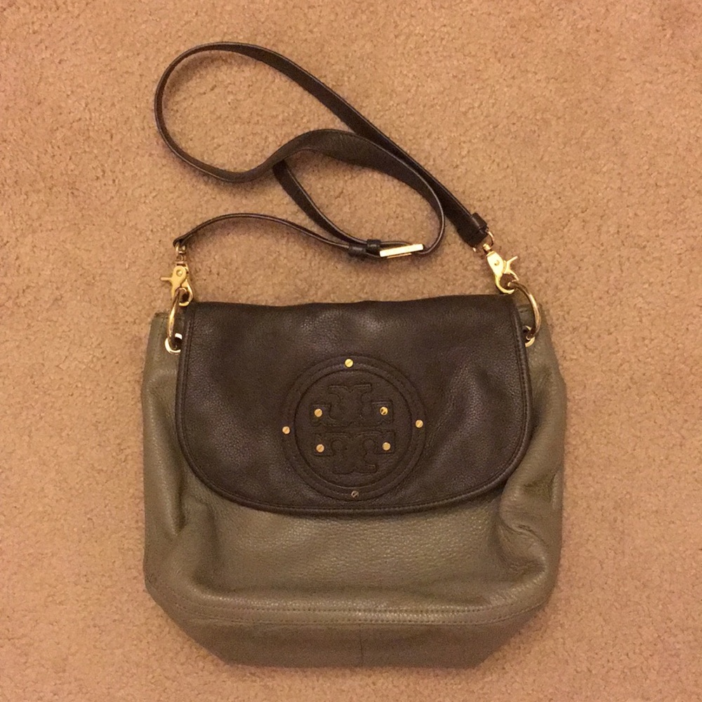 Tory burch grey bag